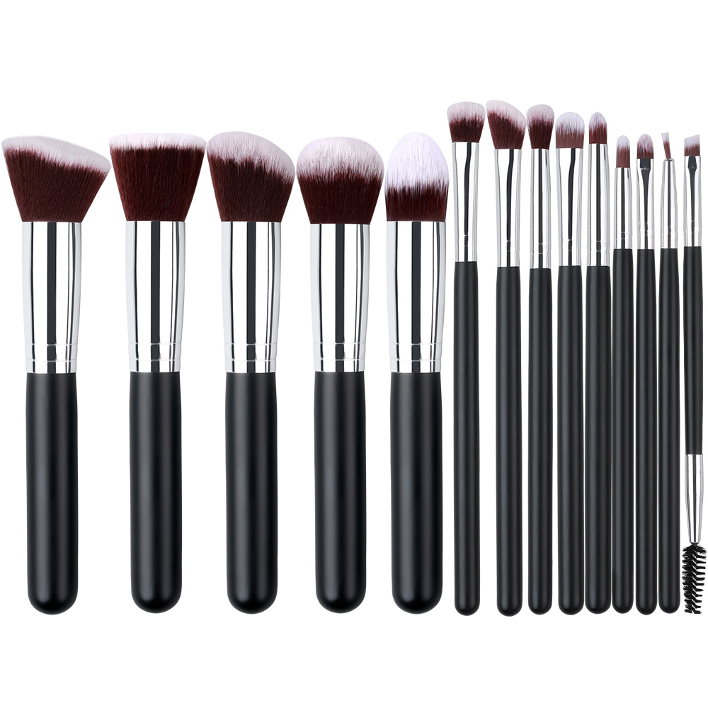 Huda Beauty Makeup Brush Set - ชุดแปรงแต่งหน้ามืออาชีพ 14/16 ชิ้น แปรงปัดคอนทัวร์เนื้อนุ่มฟู แปรงปัดแป้ง ปัดบลัชออน
