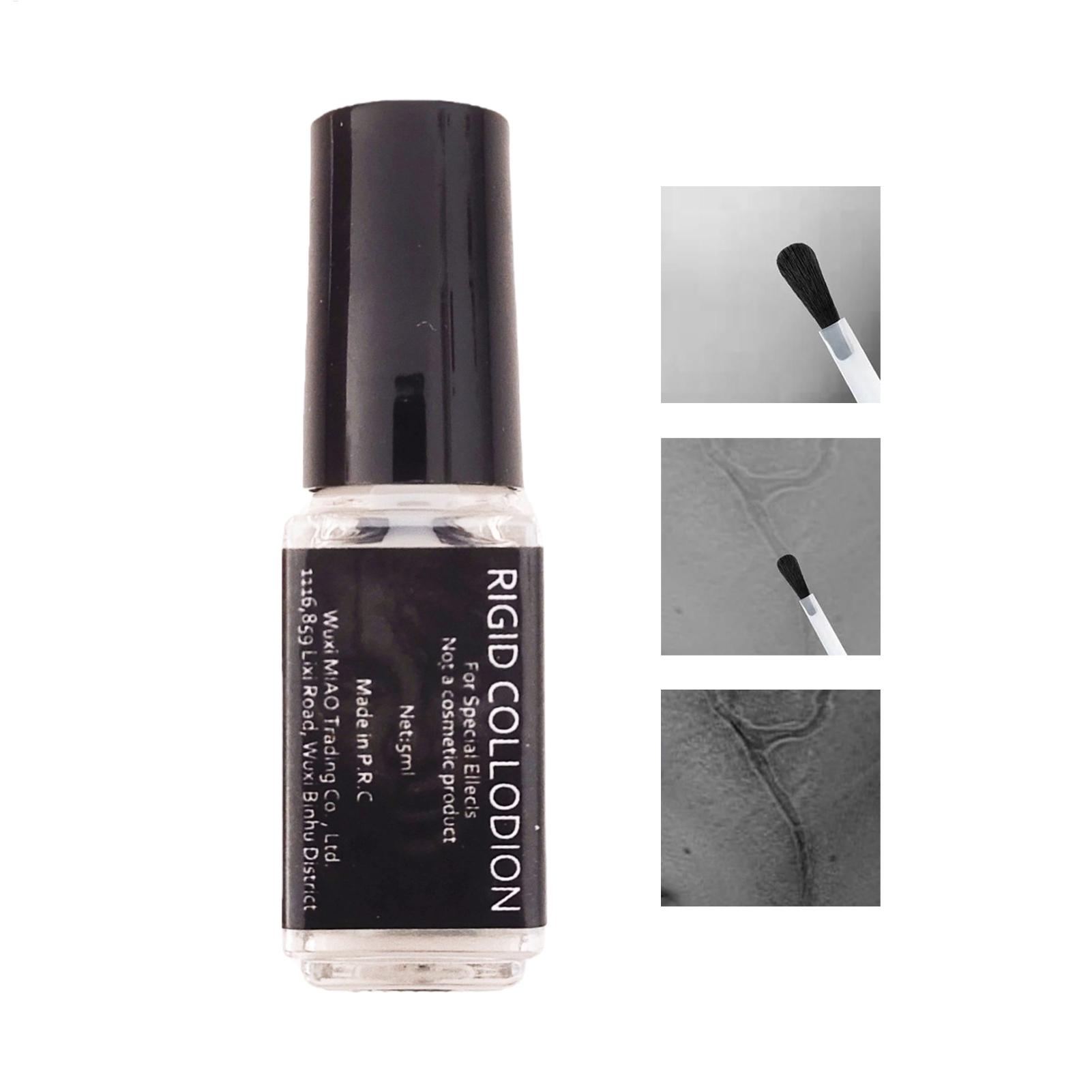 Beauty Makeup Pictures - สีทาแผลเป็นแบบน้ำ 5 มล. สำหรับแต่งหน้าฮาโลวีน ใช้แต่งกายคอสเพลย์ สร้างเอฟเฟกต์แผลเป็น