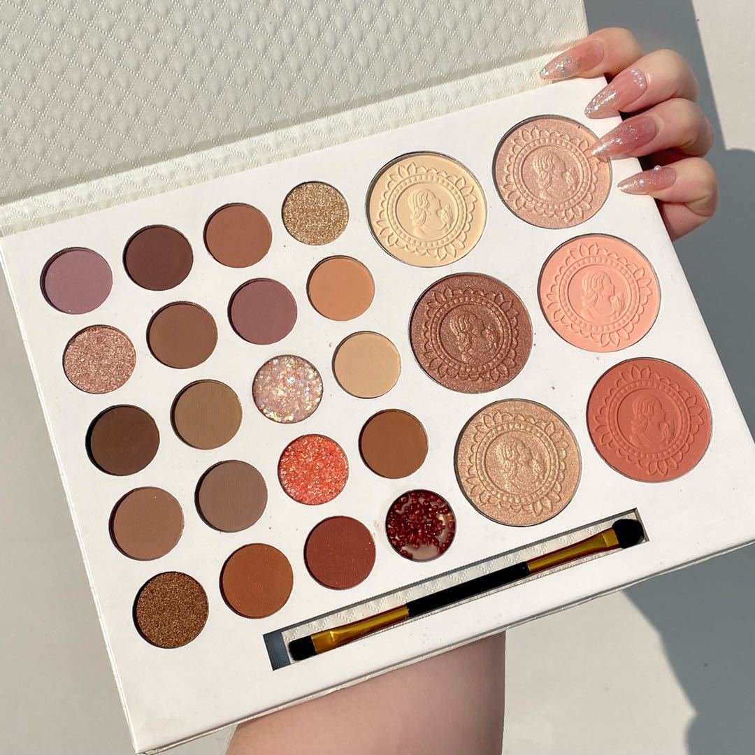 Beauty Huda Makeup - อายแชโดว์พาเลท 26 สี Matte Highlighter ผลิตภัณฑ์แต่งหน้า
