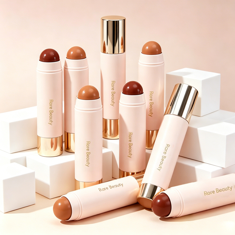 Huda Beauty Makeup Mini Kit - แท่งคอนทัวร์เนื้อบรอนซ์สามมิติ ฮอตแบรนด์ เรียร์บิวตี้ แฮปปี้ โซล ออลเวย์