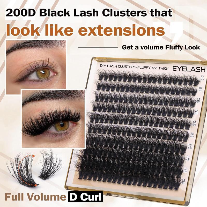 ขนตาปลอมแบบหนาฟู รุ่นใหม่ DIY  - Eyelash Extension บทวิจารณ์และราคา
