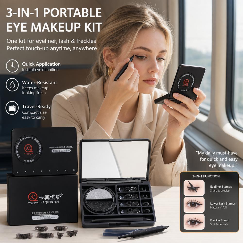 อายไลเนอร์กันน้ำ 3 in 1 พร้อมห - Beauty Mark Makeup บทวิจารณ์และราคา