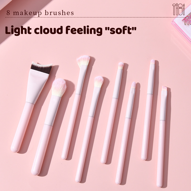 1/8 ชิ้นชุดแปรงแต่งหน้าพร้อมกร - Beauty Hair Makeup บทวิจารณ์และราคา