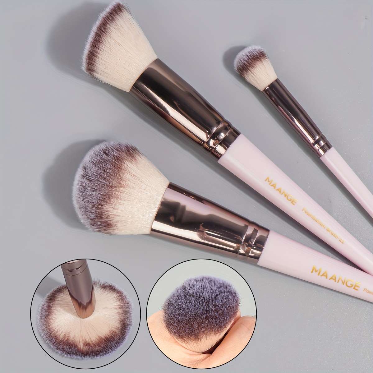 ชุด kuas Rias รองพื้นคอนซีลเลอ - Huda Beauty Makeup Brush Set บทวิจารณ์และราคา