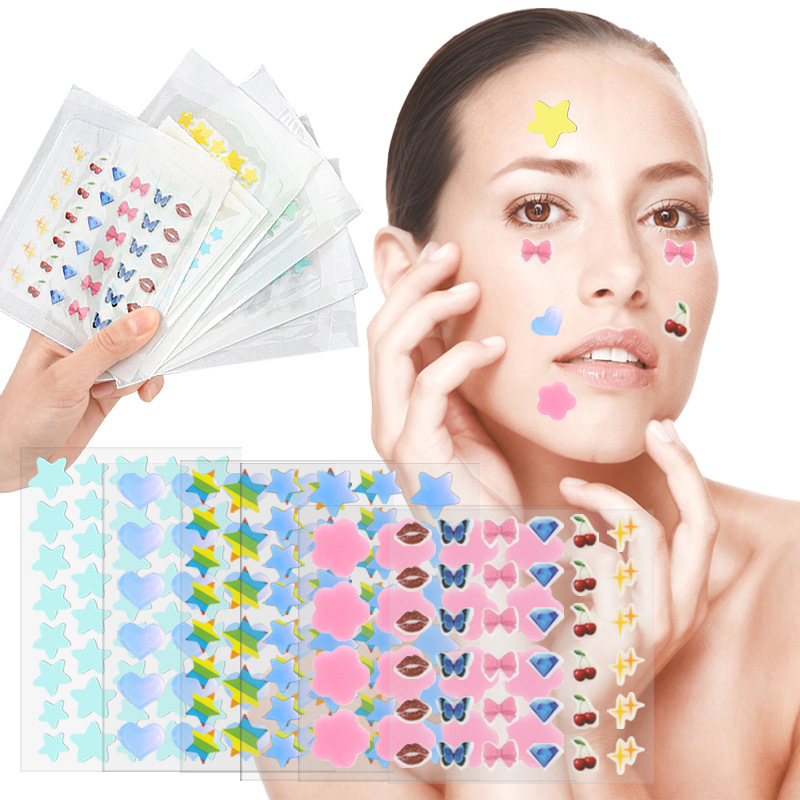 แผ่นแปะสิวการ์ตูนสีสันสดใส บำร - Beauty With Makeup บทวิจารณ์และราคา