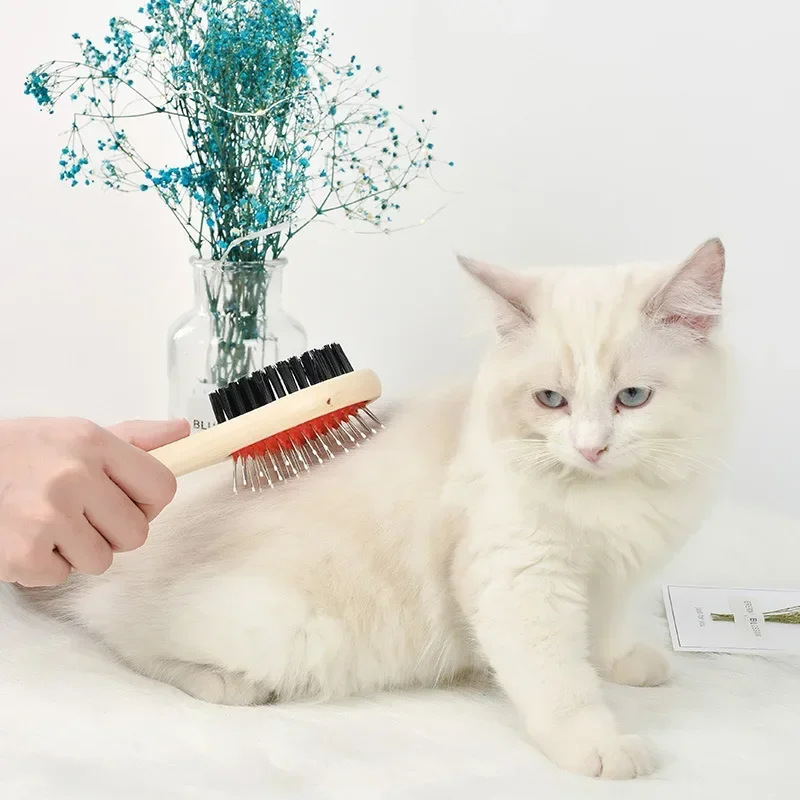 หวีขนสัตว์เลี้ยง1ชิ้นหวีแปรงขน - Beauty Hair Makeup บทวิจารณ์และราคา