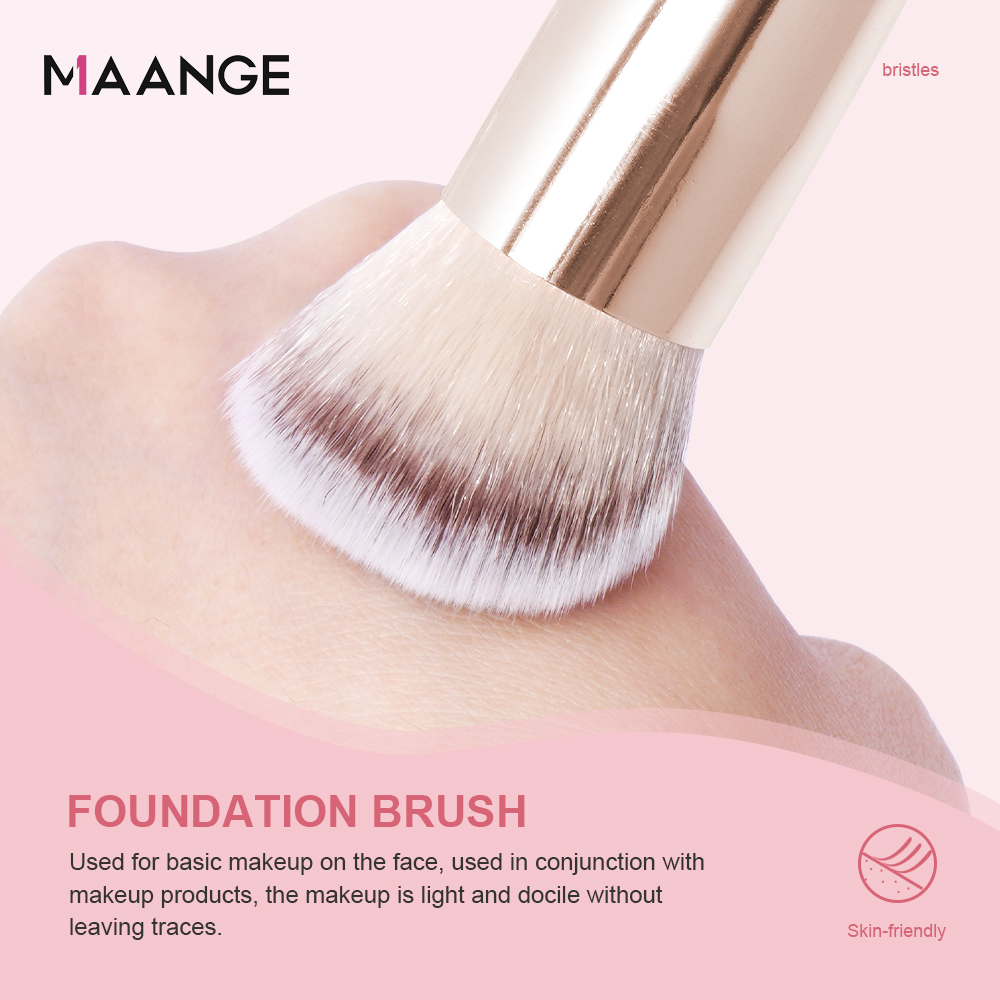 MAANGE ของขวัญกล่อง 4 ชิ้นแปรง - Huda Beauty Makeup Brush Set บทวิจารณ์และราคา