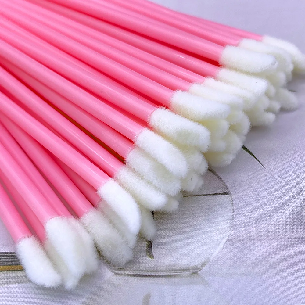 แปรงทาลิปสติกแบบใช้แล้วทิ้ง 50 - Eyelash Extension บทวิจารณ์และราคา