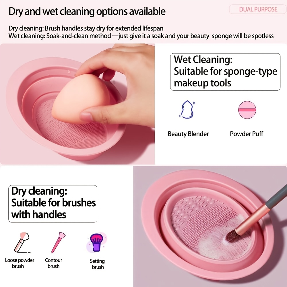 ชามทำความสะอาดแปรงแต่งหน้าซิลิ - Beauty Makeup Brands บทวิจารณ์และราคา