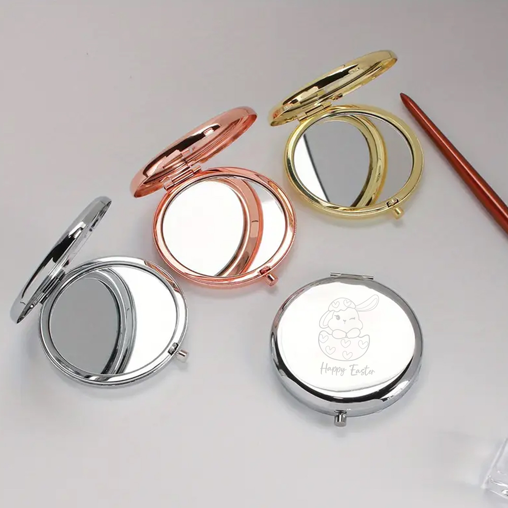กระจกพกพาลายการ์ตูนกระต่ายน่าร - Beauty With Makeup บทวิจารณ์และราคา