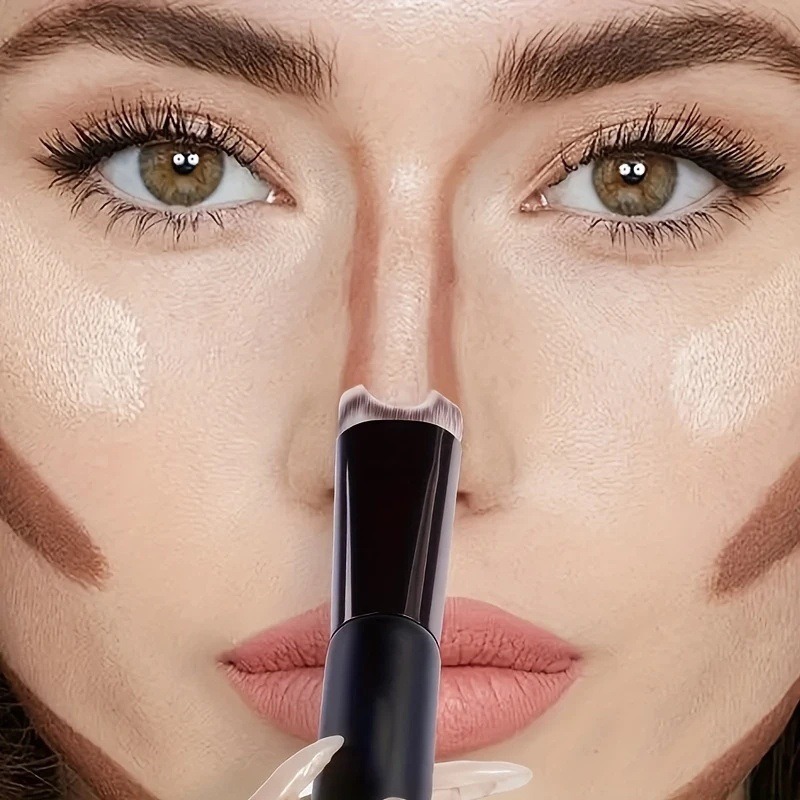 U-Shaped Dual HEAD แปรงแต่งหน้ - Huda Beauty Makeup Brush Set บทวิจารณ์และราคา