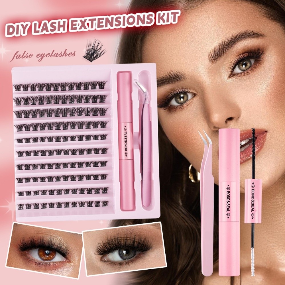 ขนตาปลอมคุณภาพสูงแบบติดกาว ดีไ - Eyelash Extension บทวิจารณ์และราคา