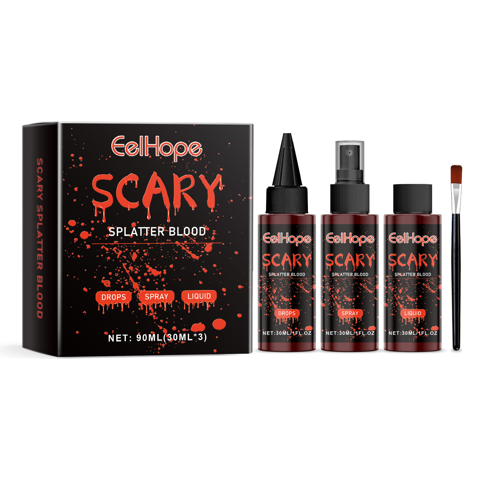 ฮาโลวีนเลือดปลอมแต่งหน้าชุด Bl - Beauty Makeup Pictures บทวิจารณ์และราคา