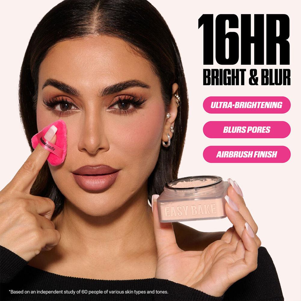 แป้งฝุ่น Huda Easy Bake ติดทนน - Beauty Huda Makeup บทวิจารณ์และราคา