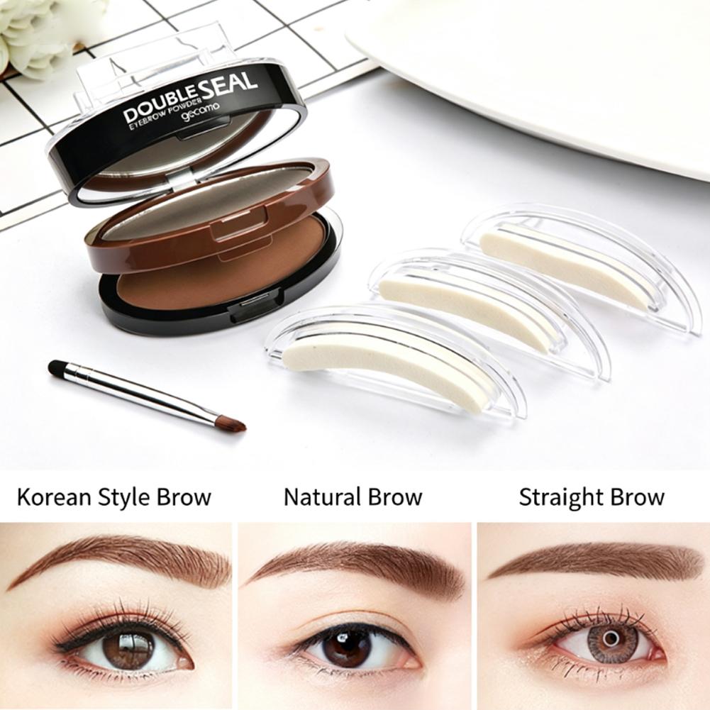 ชุดปั๊มคิ้วกันน้ำพร้อมผงคิ้วแล - Beauty Mark Makeup บทวิจารณ์และราคา