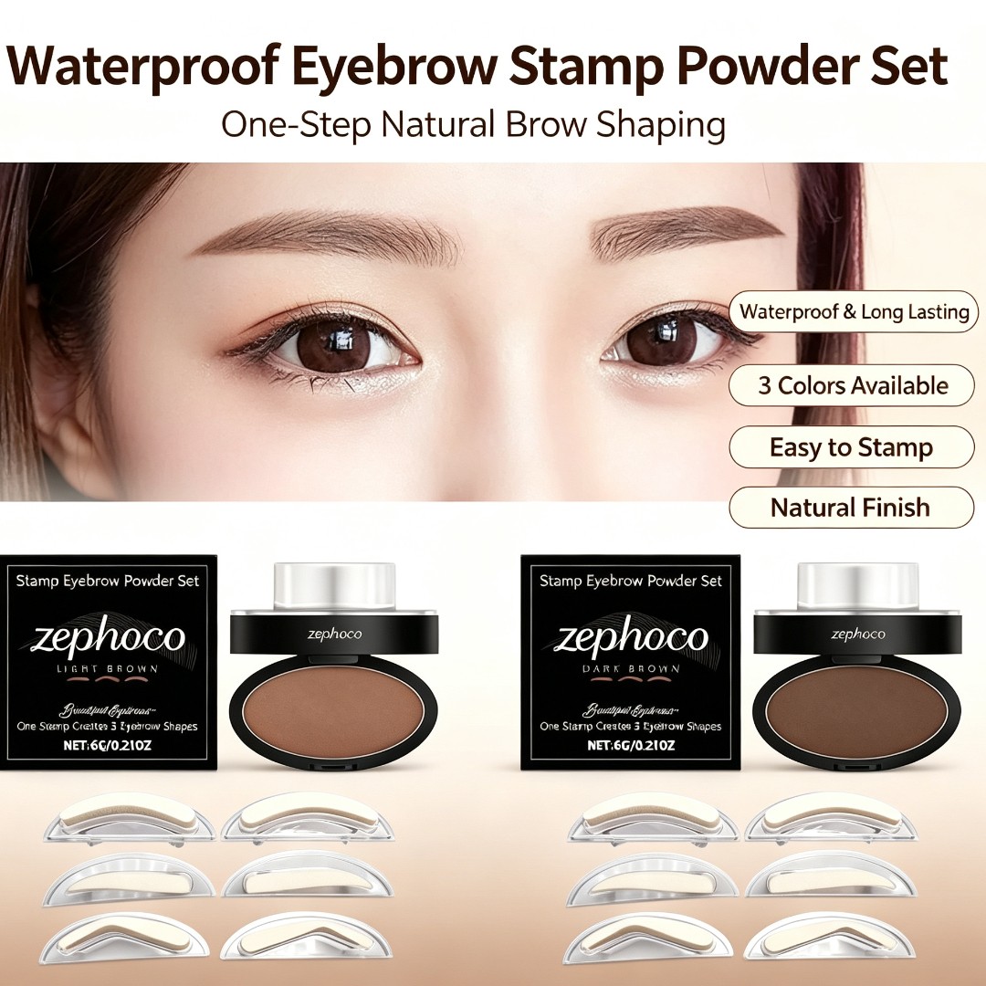 ชุดแป้งเขียนคิ้วกันน้ำพร้อมแสต - Beauty Mark Makeup บทวิจารณ์และราคา