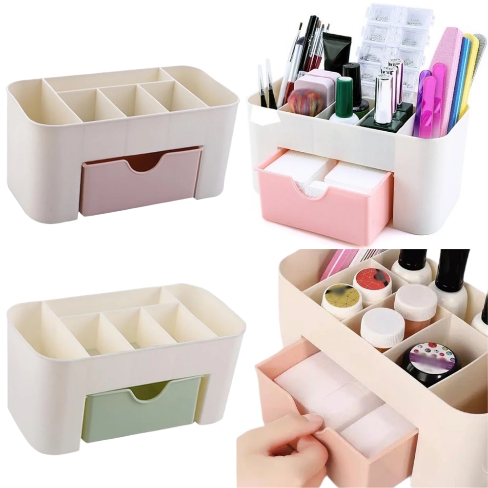 Nail Art Organizer เดสก์ท็อปลิ - Beauty Makeup Brands บทวิจารณ์และราคา