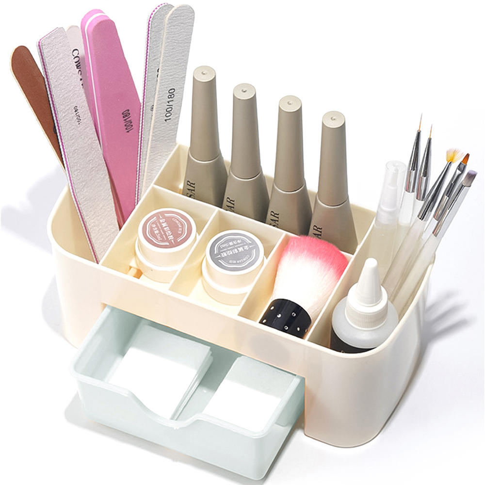 Nail Art Organizer เดสก์ท็อปลิ - Beauty Makeup Brands บทวิจารณ์และราคา