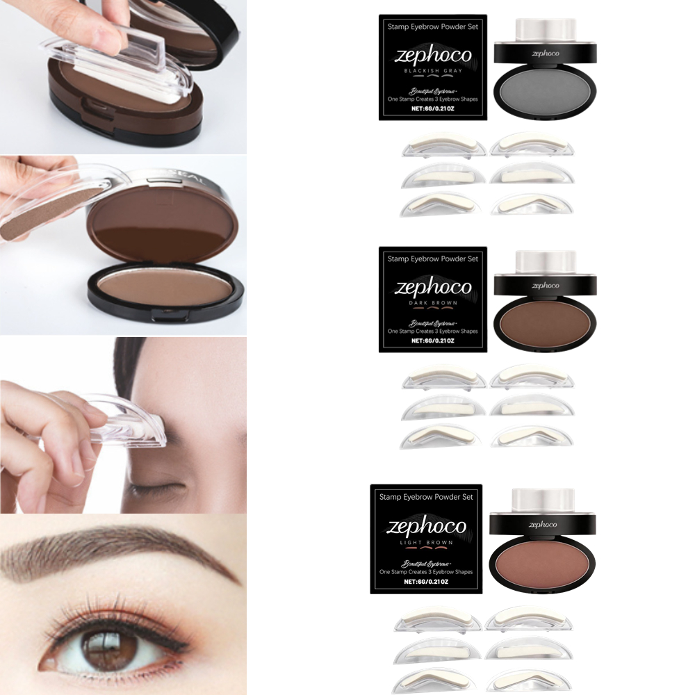 ชุดแป้งปั๊มคิ้วธรรมชาติ พร้อมแ - Beauty Mark Makeup บทวิจารณ์และราคา